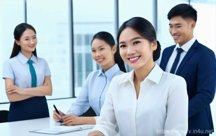 서비스관리사와 고객 만족도 조사 - A modern and bright image of a Vietnamese woman in her late 20s, dressed in a fashionable yet modest... 서비스관리사와 고객 만족도 조사 - A modern and bright image of a Vietnamese woman in her late 20s, dressed in a fashionable yet modest...