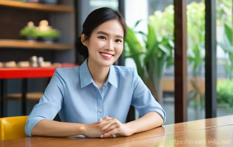 서비스관리사와 응급 상황 대처 방법 - **Prompt 1: Building Customer Trust and Sincerity**
    "A warm, bright, and professional interior s...