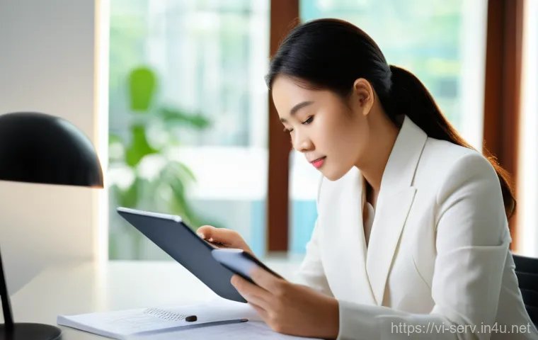 서비스관리사 이직 성공 사례 - **Prompt 1: Aspiring Service Manager in a Mentorship Session**
"A young Vietnamese woman, in her...