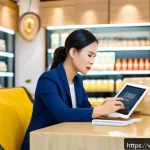 Home 18 서비스관리사와 고객 문제 해결 사례 - A professional customer service representative calmly listening to a middle-aged Vietnamese customer...